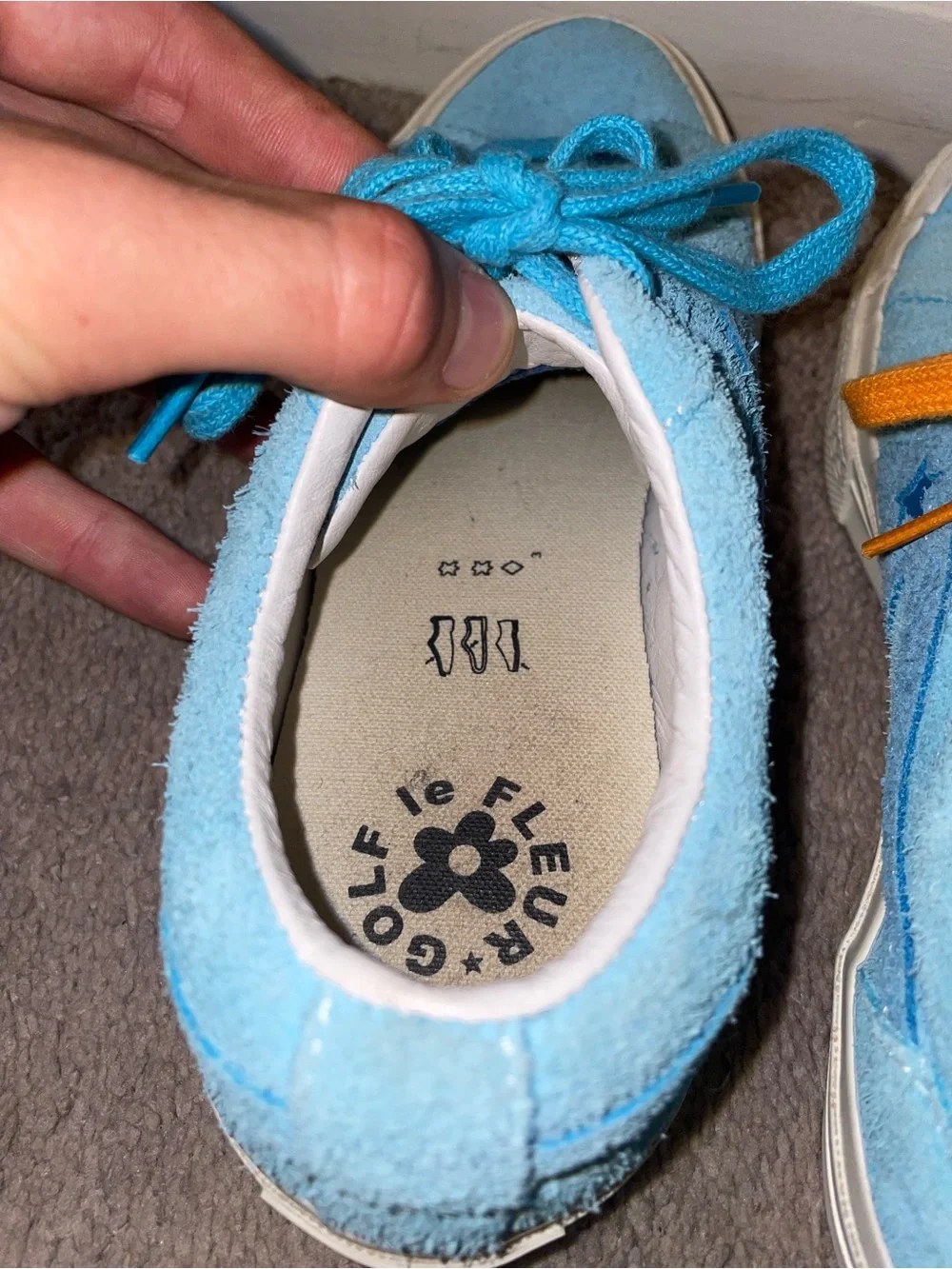 CLEAN Converse One Star x Golf le Fleur “Bachelor Blue” | Mens 7 / Womens 9